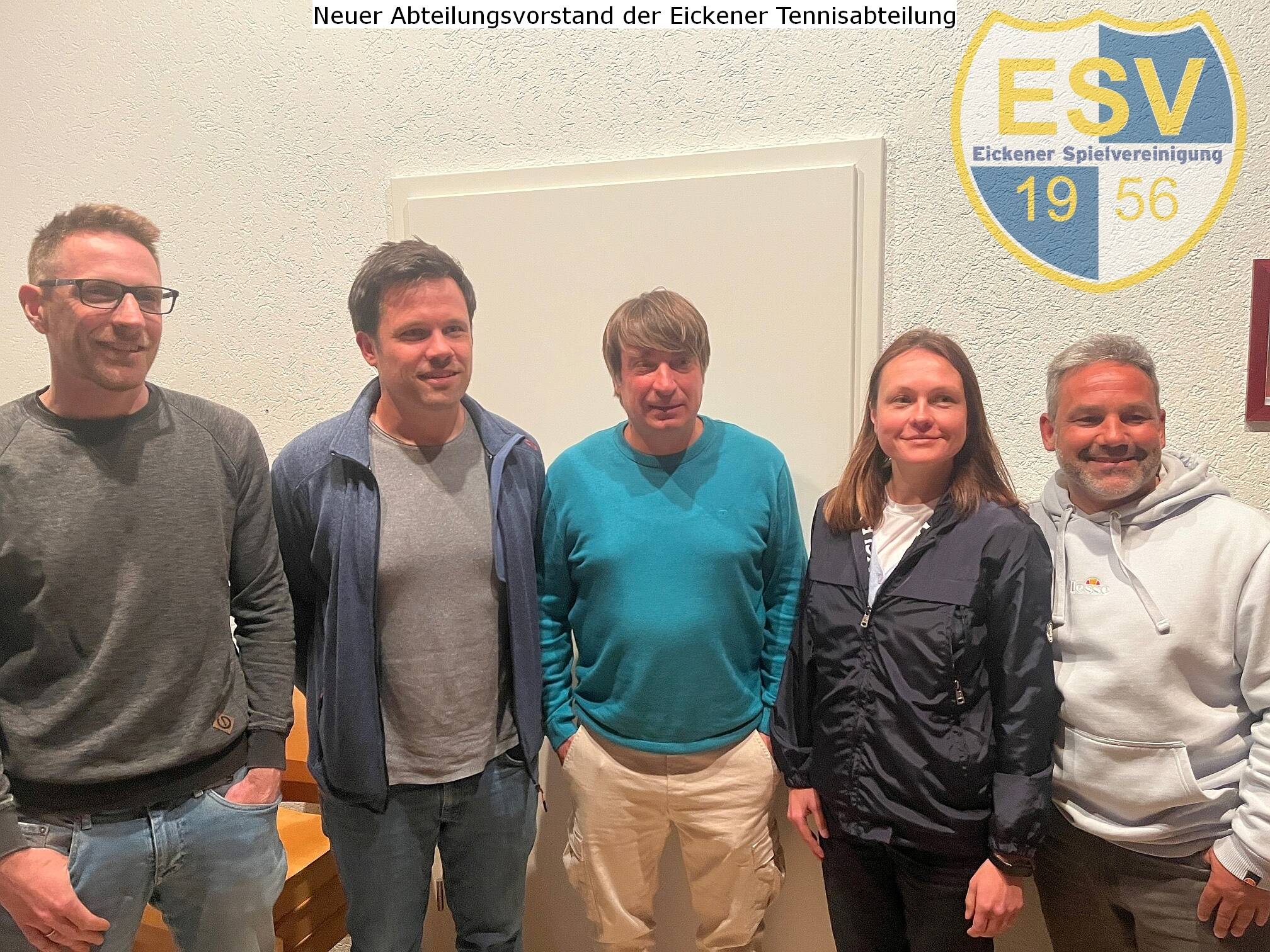 Neuer Vorstand Eickener Tennisabteilung 2025