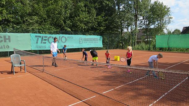 Jugendtennistraining in Melle-Eicken-Bruche